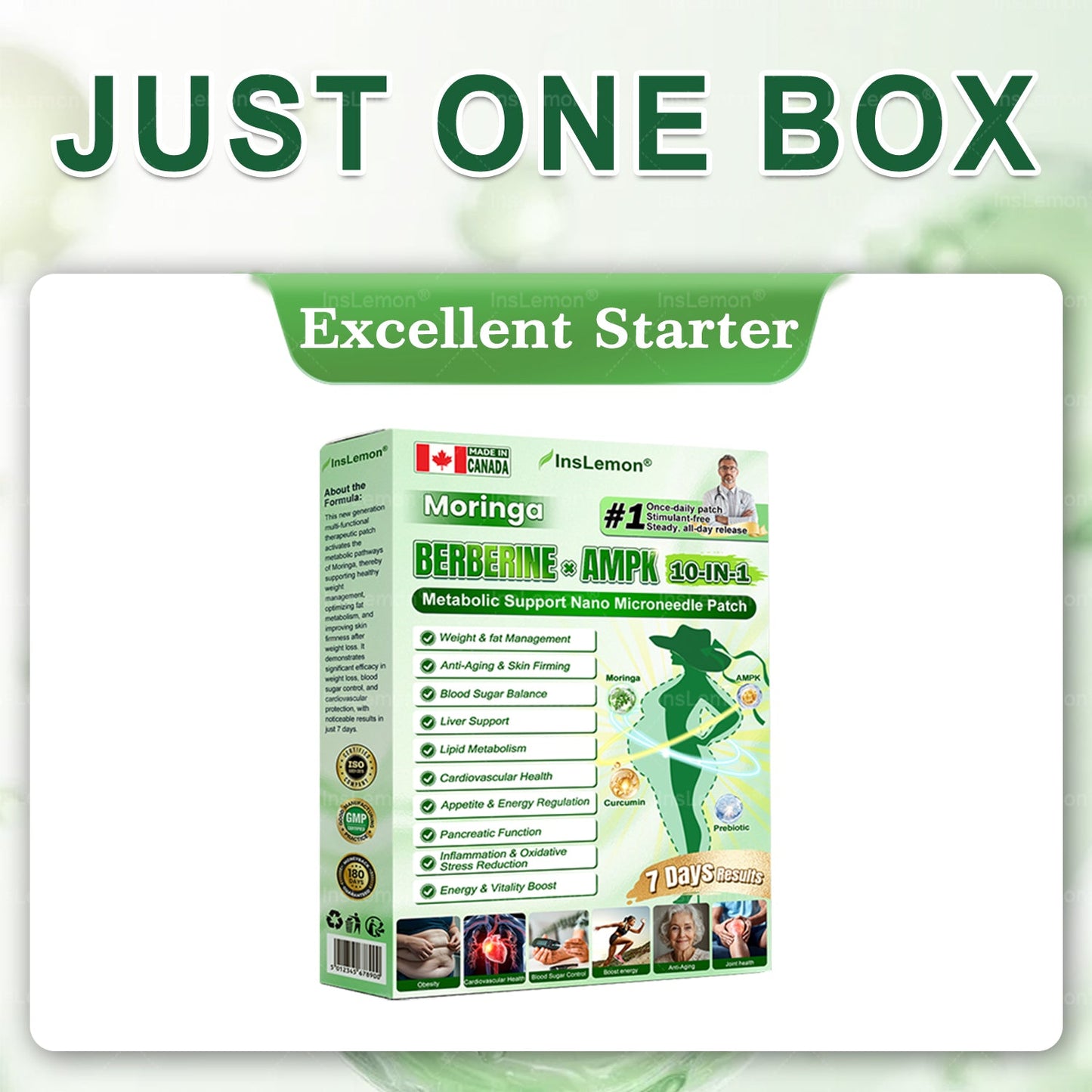 🔥𝐈𝐧𝐬𝐋𝐞𝐦𝐨𝐧® 𝗠𝗼𝗿𝗶𝗻𝗴𝗮 × 𝗕𝗲𝗿𝗯𝗲𝗿𝗶𝗻𝗲 × 𝗔𝗠𝗣𝗞 𝟭𝟬-𝗶𝗻-𝟭 𝗠𝗲𝘁𝗮𝗯𝗼𝗹𝗶𝗰 𝗦𝘂𝗽𝗽𝗼𝗿𝘁 𝗡𝗮𝗻𝗼 𝗠𝗶𝗰𝗿𝗼𝗻𝗲𝗲𝗱𝗹𝗲 𝗣𝗮𝘁𝗰𝗵🇨🇦(𝐉𝐮𝐬𝐭 𝐨𝐧𝐜𝐞 𝐚 𝐝𝐚𝐲, 𝐯𝐢𝐬𝐢𝐛𝐥𝐞 𝐜𝐡𝐚𝐧𝐠𝐞𝐬 𝐢𝐧 𝟕 𝐝𝐚𝐲𝐬） ✅ 𝐅𝐨𝐫 𝐨𝐛𝐞𝐬𝐢𝐭𝐲, 🅛🅞🅞🅢🅔 🅢🅚🅘🅝,𝐝𝐢𝐚𝐛𝐞𝐭𝐞𝐬, 𝐬𝐥𝐞𝐞𝐩 𝐚𝐩𝐧𝐞𝐚, 𝐣𝐨𝐢𝐧𝐭 𝐢𝐬𝐬𝐮𝐞𝐬, 𝐚𝐧𝐝 𝐦𝐨𝐫𝐞