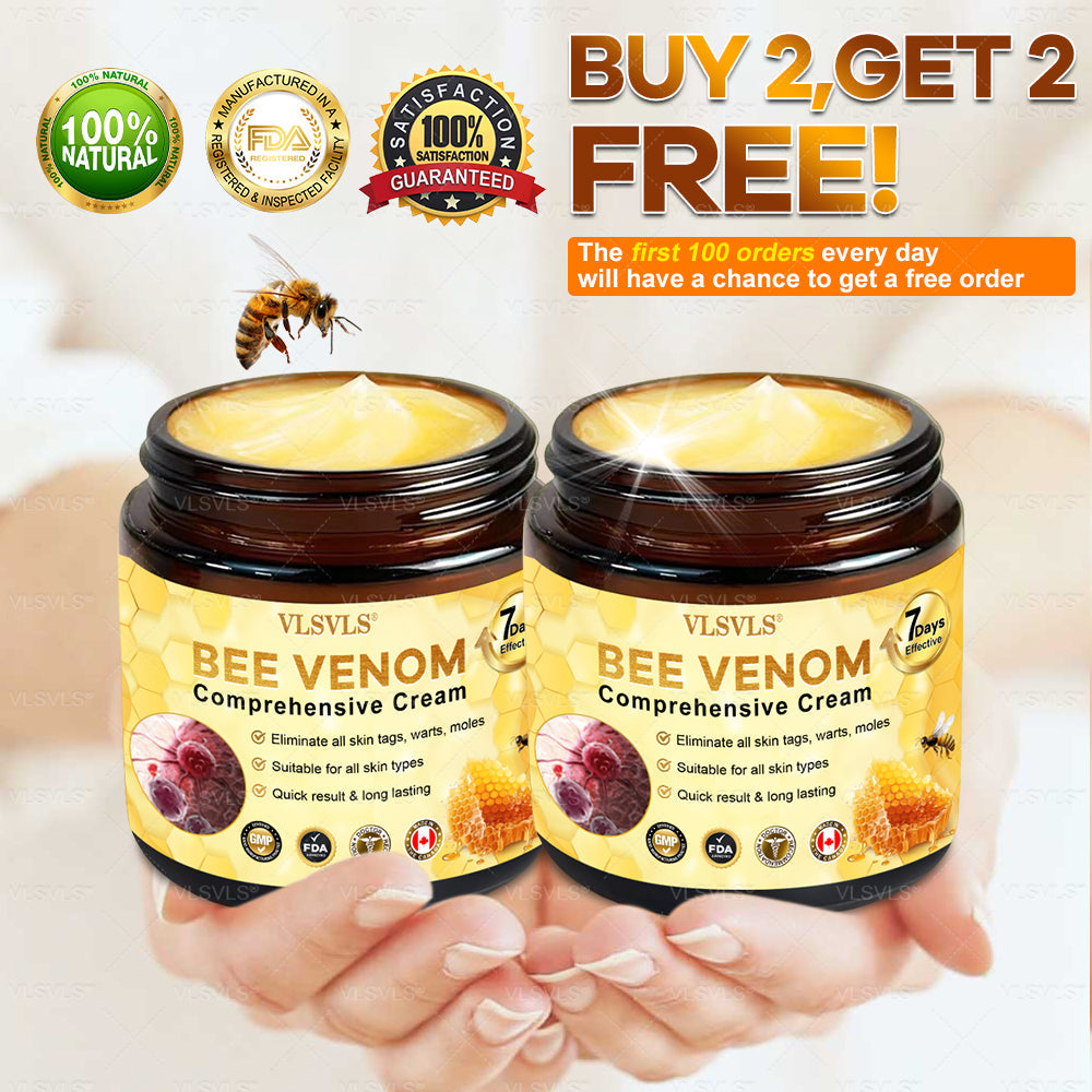🌻VLSVLS® Bee Venom Comprehensive Cream  🇨🇦🇨🇦LAST DAY 80% OFF (Sagging Skin, Fine Lines, Loss of Firmness, Flat Bust, Drooping Hips, and More)