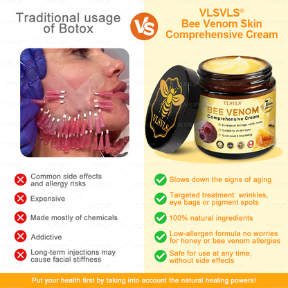 🌻VLSVLS® Bee Venom Comprehensive Cream  🇨🇦🇨🇦LAST DAY 80% OFF (Sagging Skin, Fine Lines, Loss of Firmness, Flat Bust, Drooping Hips, and More)