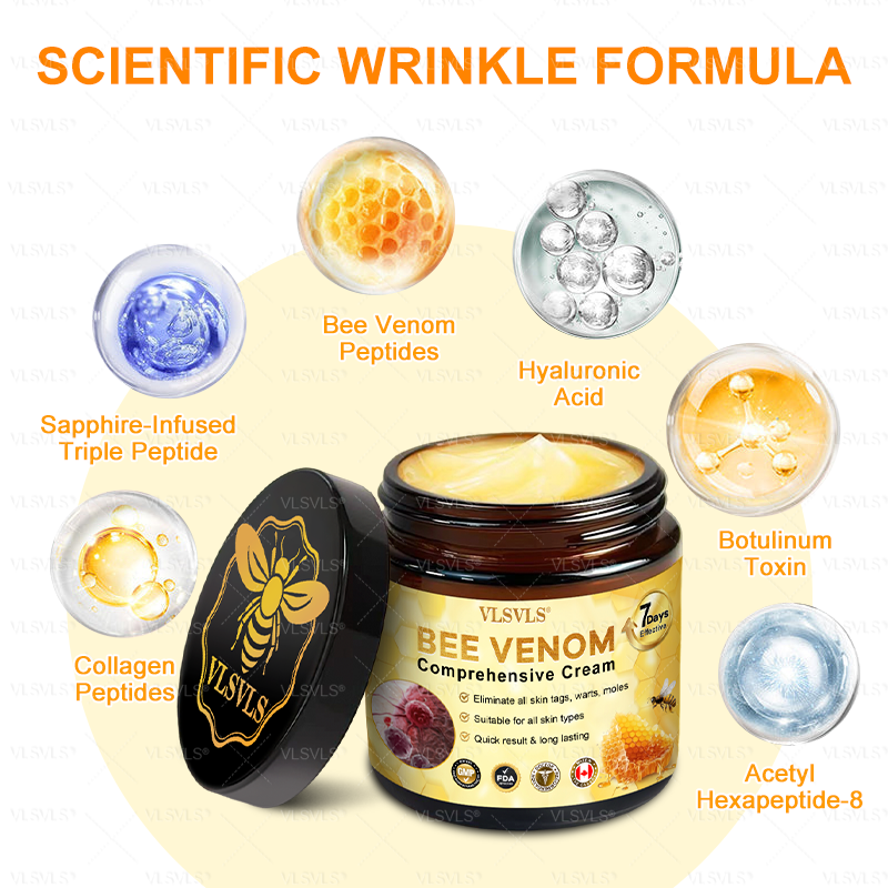 🌻VLSVLS® Bee Venom Comprehensive Cream  🇨🇦🇨🇦LAST DAY 80% OFF (Sagging Skin, Fine Lines, Loss of Firmness, Flat Bust, Drooping Hips, and More)