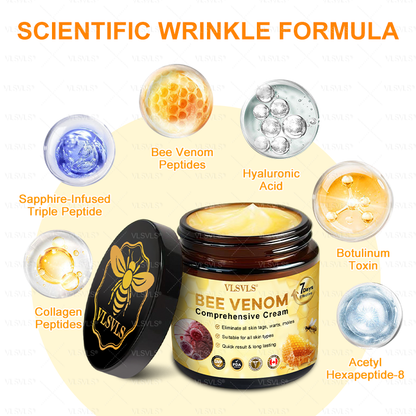 🌻VLSVLS® Bee Venom Comprehensive Cream  🇨🇦🇨🇦LAST DAY 80% OFF (Sagging Skin, Fine Lines, Loss of Firmness, Flat Bust, Drooping Hips, and More)